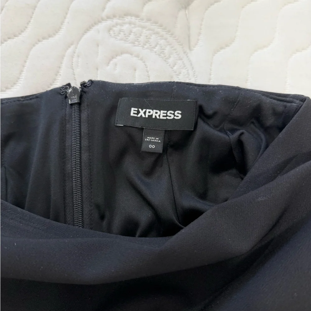 Express black pencil midi skirt - Picture 2 of 2